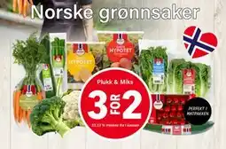 Nærbutikken Norske grønnsaker tilbud