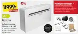Jula Luftvarmepumpe Monoblock 4,9 kW, NOK 11999 tilbud