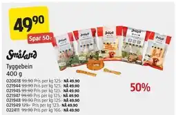Jula Tyggebein, NOK 49.9 tilbud
