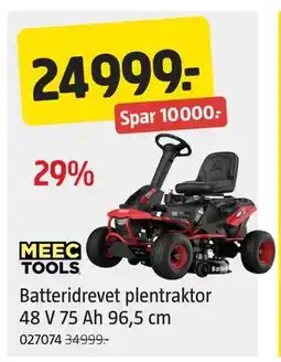 Jula Batteridrevet plentraktor, NOK 24999 tilbud