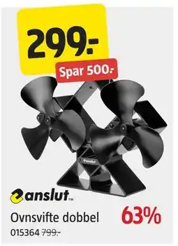 Jula Ovnsvifte dobbel, NOK 299 tilbud