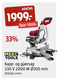 Jula Kapp- og gjærsag 230 V 2000 W Ø305 mm, Medlemspris tilbud