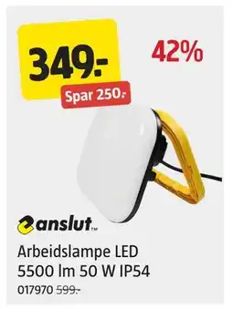 Jula Arbeidslampe LED 5500 lm 50 W IP54, NOK 349 tilbud