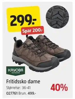 Jula Fritidssko dame, NOK 299 tilbud