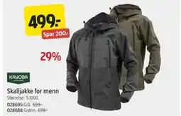 Jula Skalljakke for menn, NOK 499 tilbud