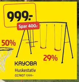 Jula Huskestativ, NOK 999 tilbud
