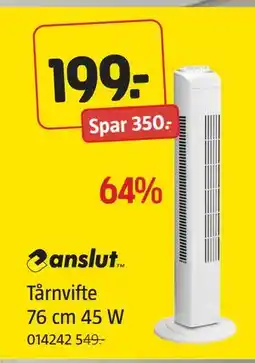 Jula Tårnvifte 76 cm 45 W, NOK 199 tilbud