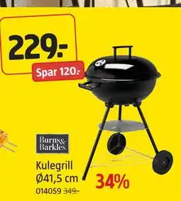 Jula Kulegrill Ø41,5 cm, NOK 229 tilbud