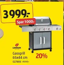Jula Gassgrill 65x44 cm, NOK 3999 tilbud