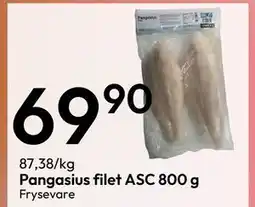 Gigaboks Pangasius filet ASC 800 g, NOK 69.9 tilbud