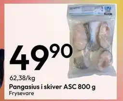 Gigaboks Pangasius i skiver ASC 800 g, NOK 49.9 tilbud