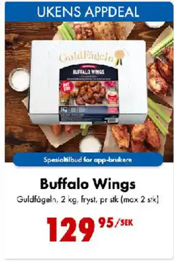 Nordby Supermarket Buffalo Wings tilbud