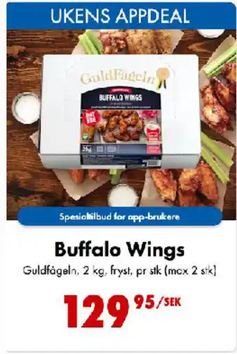 Nordby Supermarket Buffalo Wings tilbud