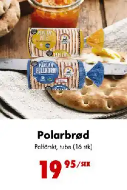 Nordby Supermarket Polarbrød Polfärskt, tube (16 stk] tilbud