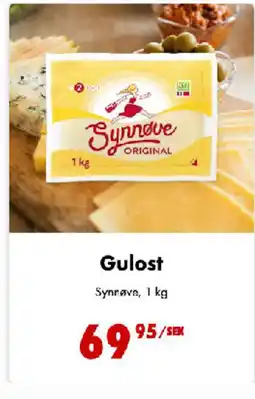 Nordby Supermarket Gulost tilbud