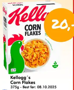 Havaristen Kellogg's Corn Flakes tilbud