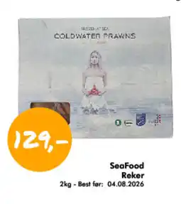 Havaristen SeaFood Reker tilbud
