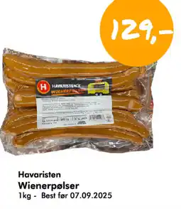 Havaristen Havaristen Wienerpølser tilbud