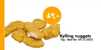 Havaristen Kylling nuggets tilbud