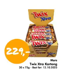 Havaristen Mars Twix Xtra Kartong tilbud
