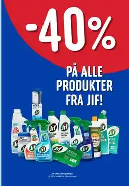 Rema 1000 JIF VASKEPRODUKTER tilbud