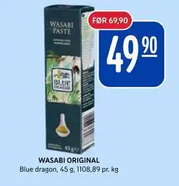 Rema 1000 WASABI ORIGINAL, NOK 49.9 tilbud