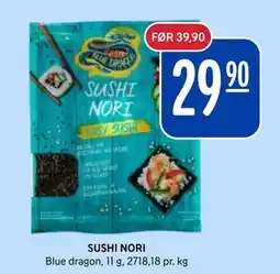 Rema 1000 SUSHI NORI, NOK 29.9 tilbud