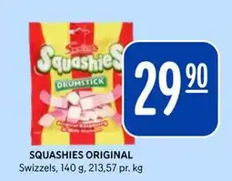 Rema 1000 SQUASHIES ORIGINAL, NOK 29.9 tilbud