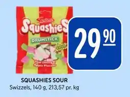 Rema 1000 SQUASHIES SOUR, NOK 29.9 tilbud