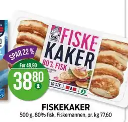 Kiwi FISKEKAKER, NOK 38.8 tilbud