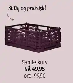 Nille Samle kurv, NOK 49.95 tilbud