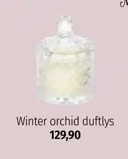 Nille Winter orchid duftlys, NOK 129.9 tilbud