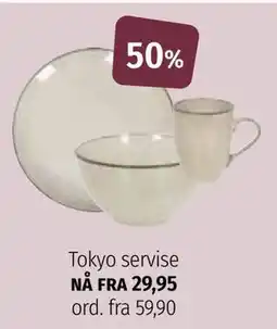 Nille Tokyo servise tilbud