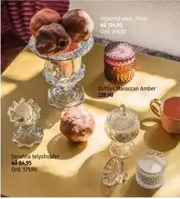 Nille Serafina telysholder, NOK 64.95 tilbud
