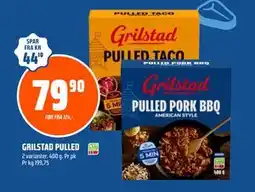 Coop Obs GRILSTAD PULLED, NOK 79.9 tilbud