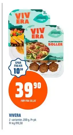 Coop Obs VIVERA, NOK 39.9 tilbud