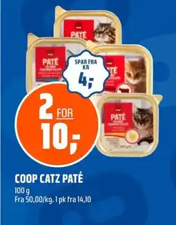 Coop Obs COOP CATZ PAT É, NOK 10 tilbud