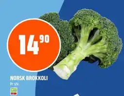 Coop Obs NORSK BROKKOLI, NOK 14.9 tilbud