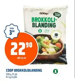 Coop Obs COOP BROKKOLIBLANDING, NOK 22.9 tilbud