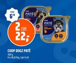 Coop Obs COOP DOGZ PAT É, NOK 22 tilbud
