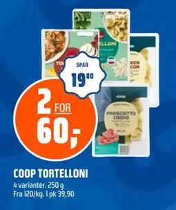 Coop Obs COOP TORTELLONI, NOK 60 tilbud
