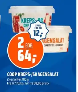 Coop Obs COOP KREPS-/SKAGENSALAT, NOK 64 tilbud