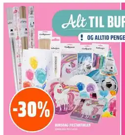 Coop Obs BURSDAG-/FESTARTIKLER tilbud