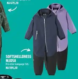 Coop Obs SOFTSHELLDRESS MJOSA, NOK 599.2 tilbud