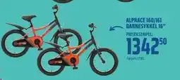 Coop Obs ALPRACE 160/161 BARNESYKKEL 16”, NOK 1342.5 tilbud