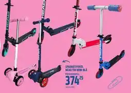 Coop Obs SPARKESYKKEL HEAD TRI MINI BLÅ, NOK 374.25 tilbud
