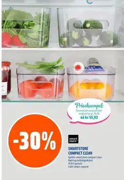 Coop Obs SMARTSTORE COMPACT CLEAR, NOK 55.93 tilbud
