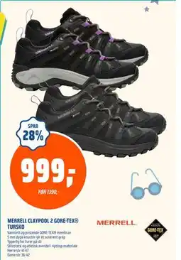 Coop Obs MERRELL CLAYPOOL 2 GORE-TEX TURSKO, NOK 999 tilbud