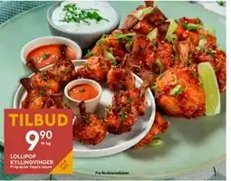 Coop Mega LOLLIPOP KYLLINGVINGER, NOK 9.9 tilbud