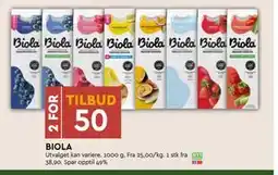 Coop Mega BIOLA, NOK 50 tilbud